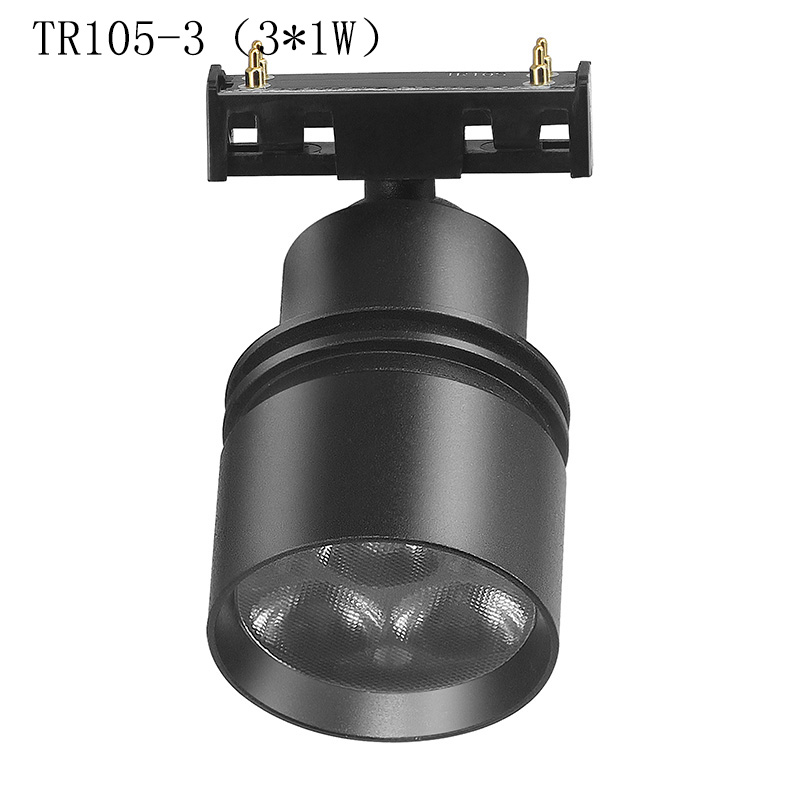 360 degree rotatable illumination high quality 3w LED track light for counter display light